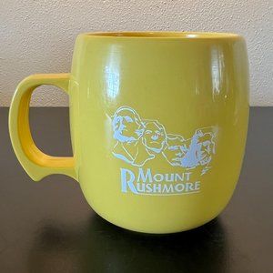 Vintage Mount Rushmore Mug ~ Made in USA of 100% Corn Plastic by Quick Point